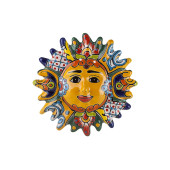 Ceramiczne słońce z Meksyku - 32 cm