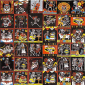 Cartrina mix - patchwork z płytek maksykańskich