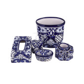 Metalero - ceramiczny zestaw łazienkowy z Meksyku