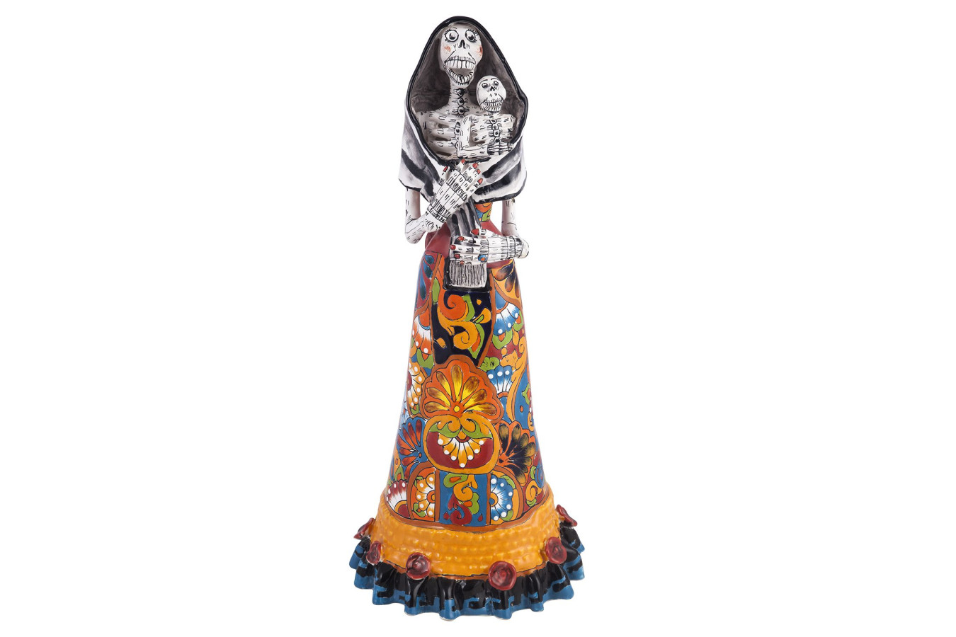 India No.1 - tradycyjna figura La catrina z Meksyku