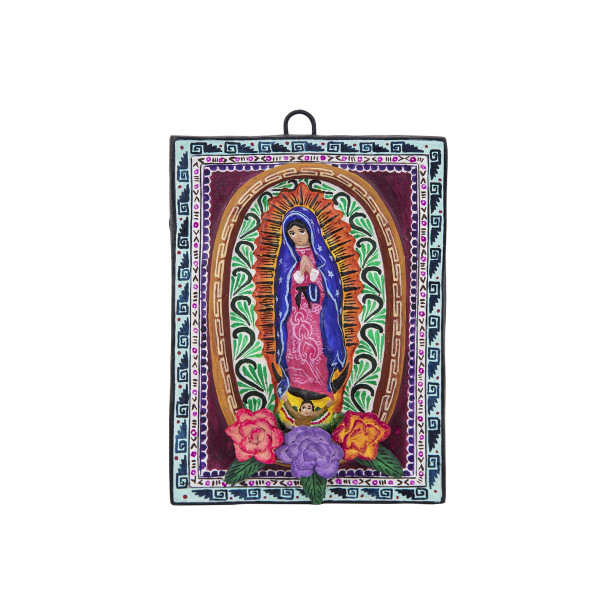 Virgen Cuadro - dekoracja ścienna z wizerunkiem Matki Bozej z Guadalupe