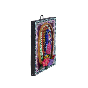 Virgen Cuadro - dekoracja ścienna z wizerunkiem Matki Bozej z Guadalupe