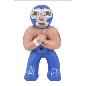 Blue demon - zawodnik wrestlingu z Meksyku - wys. 15 cm