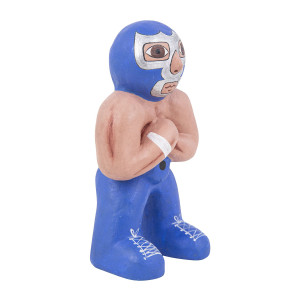Blue demon - zawodnik wrestlingu z Meksyku - wys. 15 cm