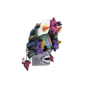 Frida con flores - ozdoba wisząca z Meksyku