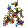 Cruz Mariposa - symbol krzyża - rękodzieło z Meksyku