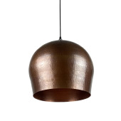 Cebolla - lampa z Meksyku patynowana - czysta miedź