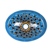 Aqua Azul Mini - owalna umywalka wpuszczana