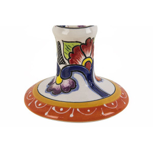 Candelero - meksykański ceramiczny świecznik