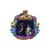Calabaza - figurka dynia - rękodzieło z Meksyku