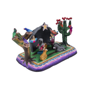 Nacimiento mexicano - Szopka meksykańska rękodzieło z gliny