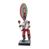 Danza quetzal - Taniec Quetzala - sztuka Azteków figurka wys. 23 cm