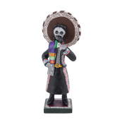 Cantante - Figurka piosenkarz, rękodzieło z gliny wys. 19 cm