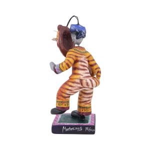 Hombre tigre - Figurka człowiek-tygrys sztuka popularna Meksyk