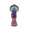 Catrina bulto - Figurka Catrina rękodzieło z gliny, wys. 20 cm