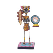 Guerrero jaguar mediano - Figurka wojownik wys. 14 cm