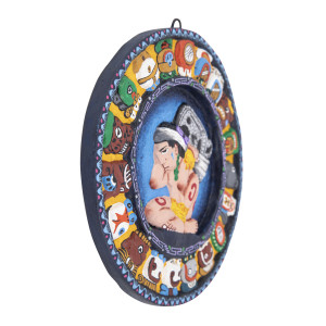 Calendario Maya - Wisząca figurka kalendarz Majów, śr. 18 cm