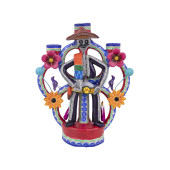 Candelero muerte hombre - Świecznik - Meksykanin, wys. 28 cm