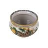 Vaso di limoni e uva S - włoska doniczka ceramiczna