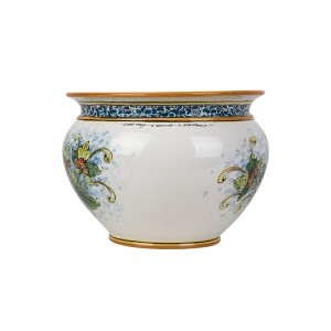 Vaso di girasoli M - sycylijska ceramiczna doniczka