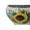 Vaso di girasoli M - sycylijska ceramiczna doniczka