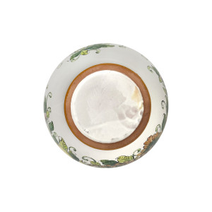 Vaso di limoni e uva S - włoska doniczka ceramiczna
